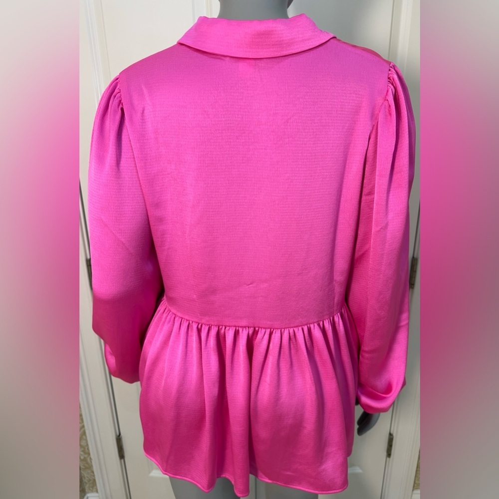 Lilly Pulitzer Jaylen Ruffle blouse size 12 - Picture 6 of 8